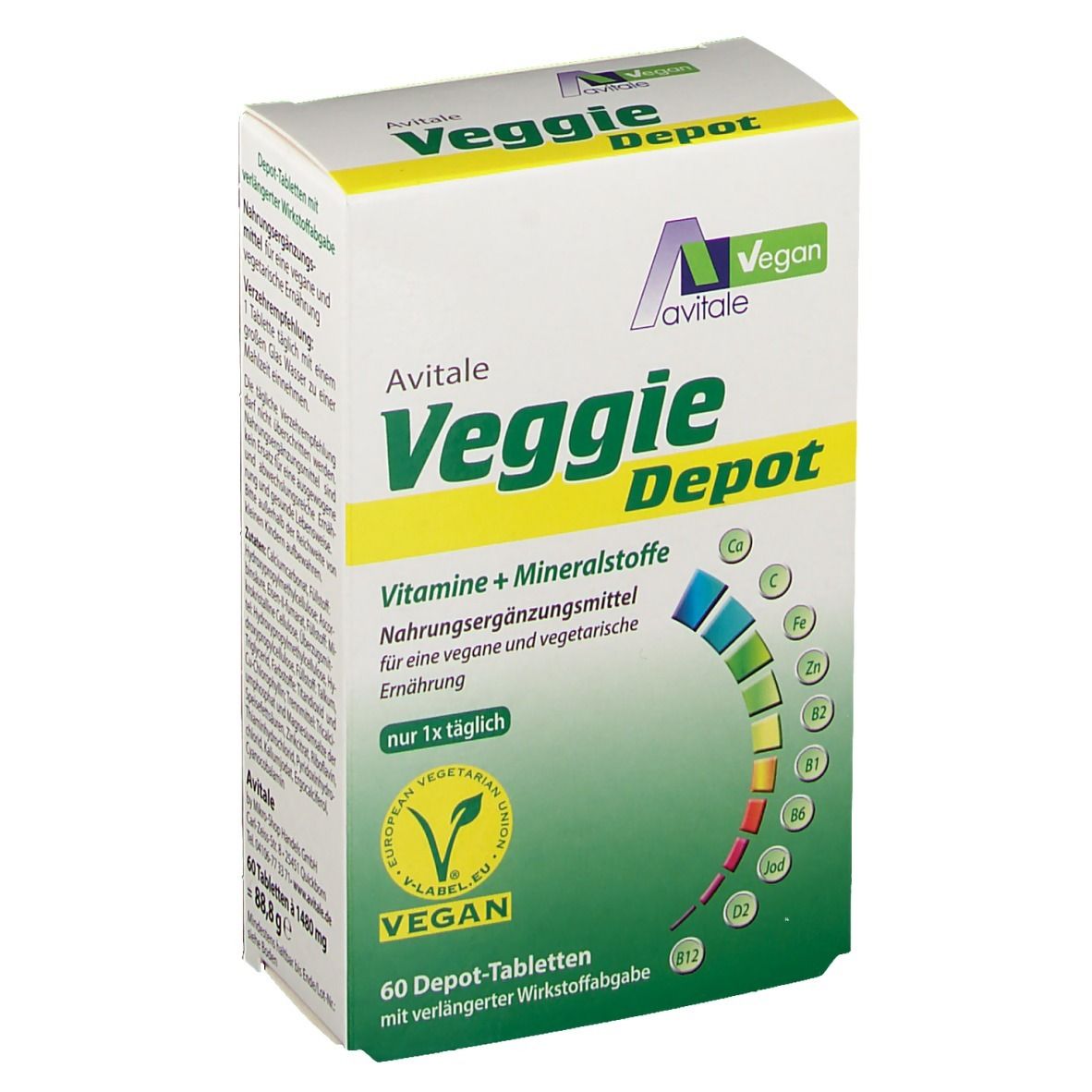 Veggie Depot Vitamine+Mineralstoffe Tabletten 60 St