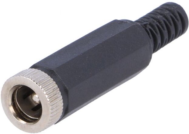 Ficha Alimentação DC Femea 2,5mm