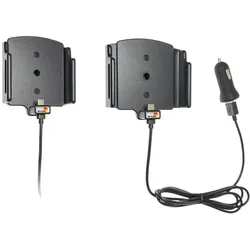 Brodit 521843 Universal Halterung für USB-C Type, Smartphone Halterung, Schwarz