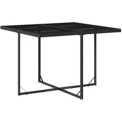 vidaXL, Gartentisch + Balkontisch, Ditzingen (Glas) (110 x 106 x 73 cm)