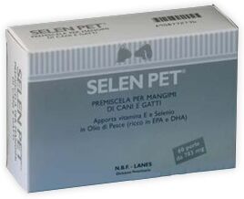 Nbf Lanes Selen Pet Cani Gatti Blister 60 Perle