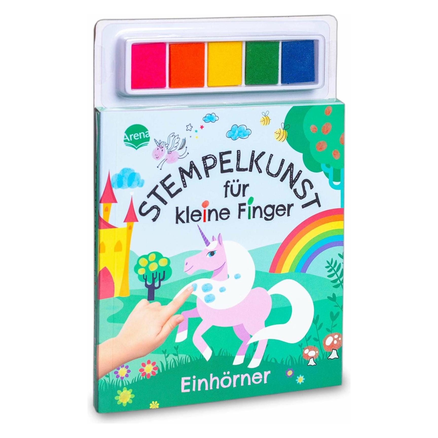 Arena Stempelkunst für kleine Finger. Einhörner (72036-4)