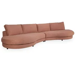 Megasofa MOUTIQUE ELLE (BHT 390x86x146 cm) - Bezug: Stoff - BHT 390x86x146 cm