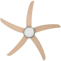 vidaXL Deckenventilator, Ventilator, Braun