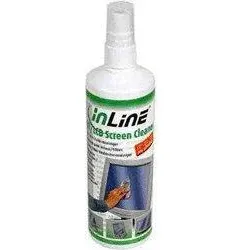InLine Bildschirmreiniger für Monitore / TFT / LCD, Pumpspray 250ml