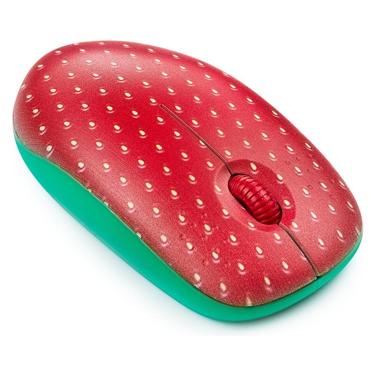 Mustard - Very Berry Mouse - Strawberry - Compact (Kabellos) (M11046D)