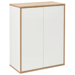 Midischrank "Finn" , weiß, eiche