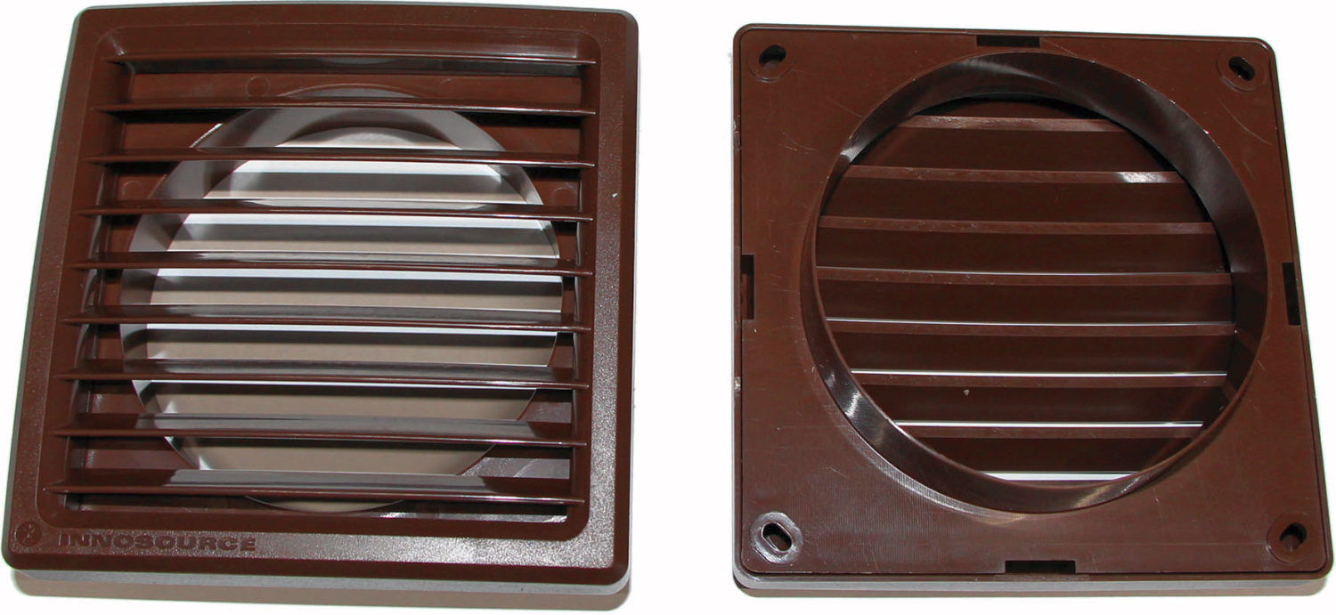 Wolf set grille de ventilation marron 2 pièces 2576226 pour CWL