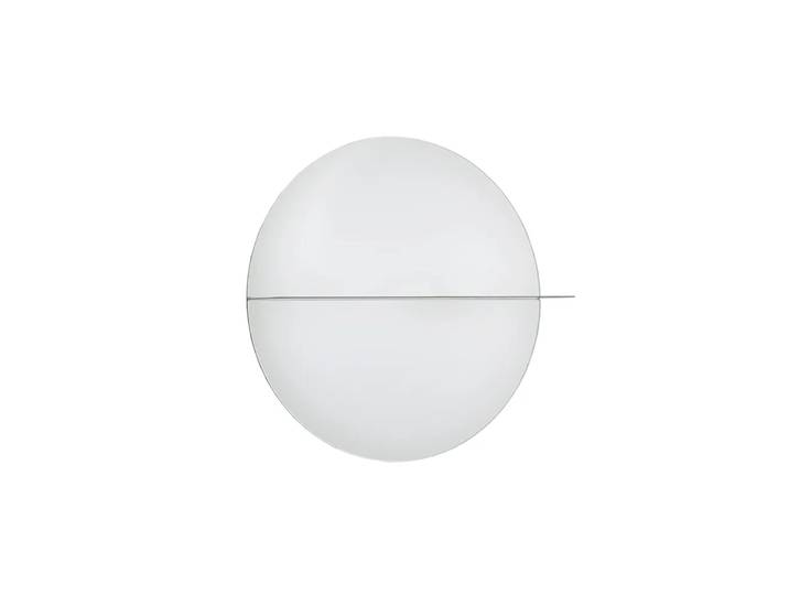 Asplund Otto miroir green khaki, small, miroir clair