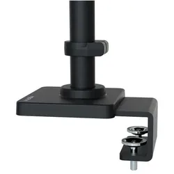 Ergotron LX Pro Kit Standard Base mit C-Klemme hohe Stange schwarz (Tisch, 20 kg), Monitor Halterung, Schwarz