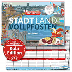 DENKRIESEN STADT LAND VOLLPFOSTEN - Köln Edition ? A4 - Kölle Alaaf! - deutsch 304661