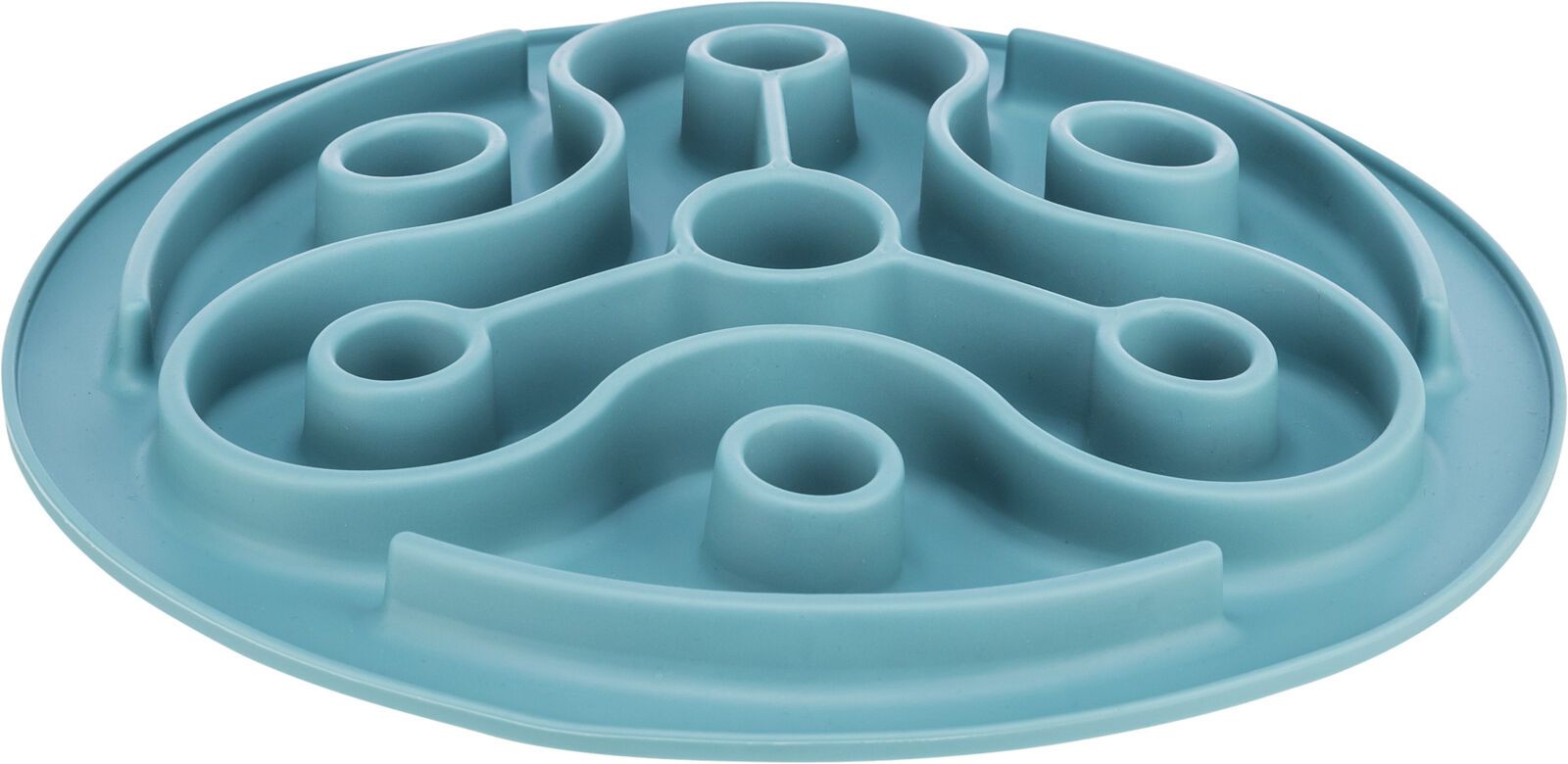 TRIXIE Slow Feeding Matte, TPE, Ø 28 cm, blau