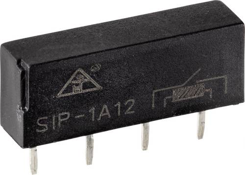 TRU COMPONENTS SIP1A12 Reed-Relais 1 Schließer 12 V/DC 0.5A 10W SIP-4