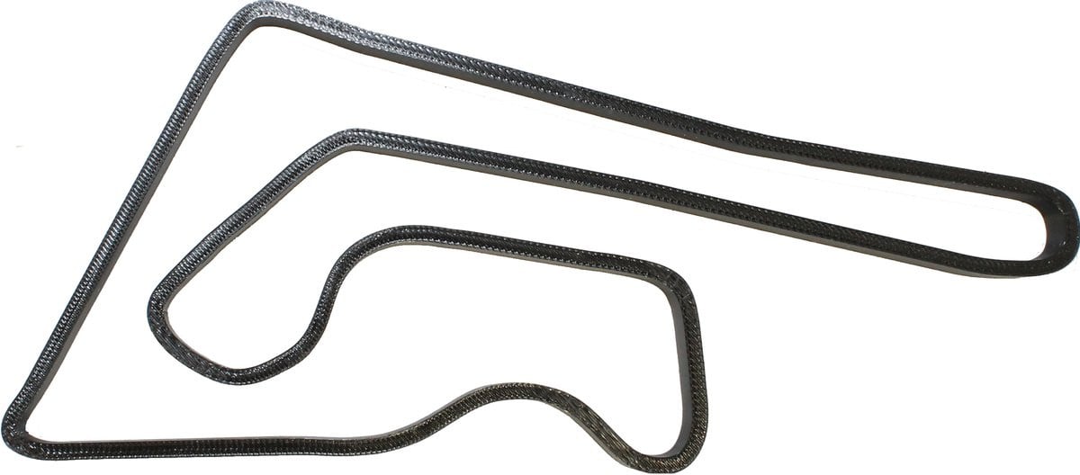 Chang International Circuit Wanddecoratie voor Volwassenen