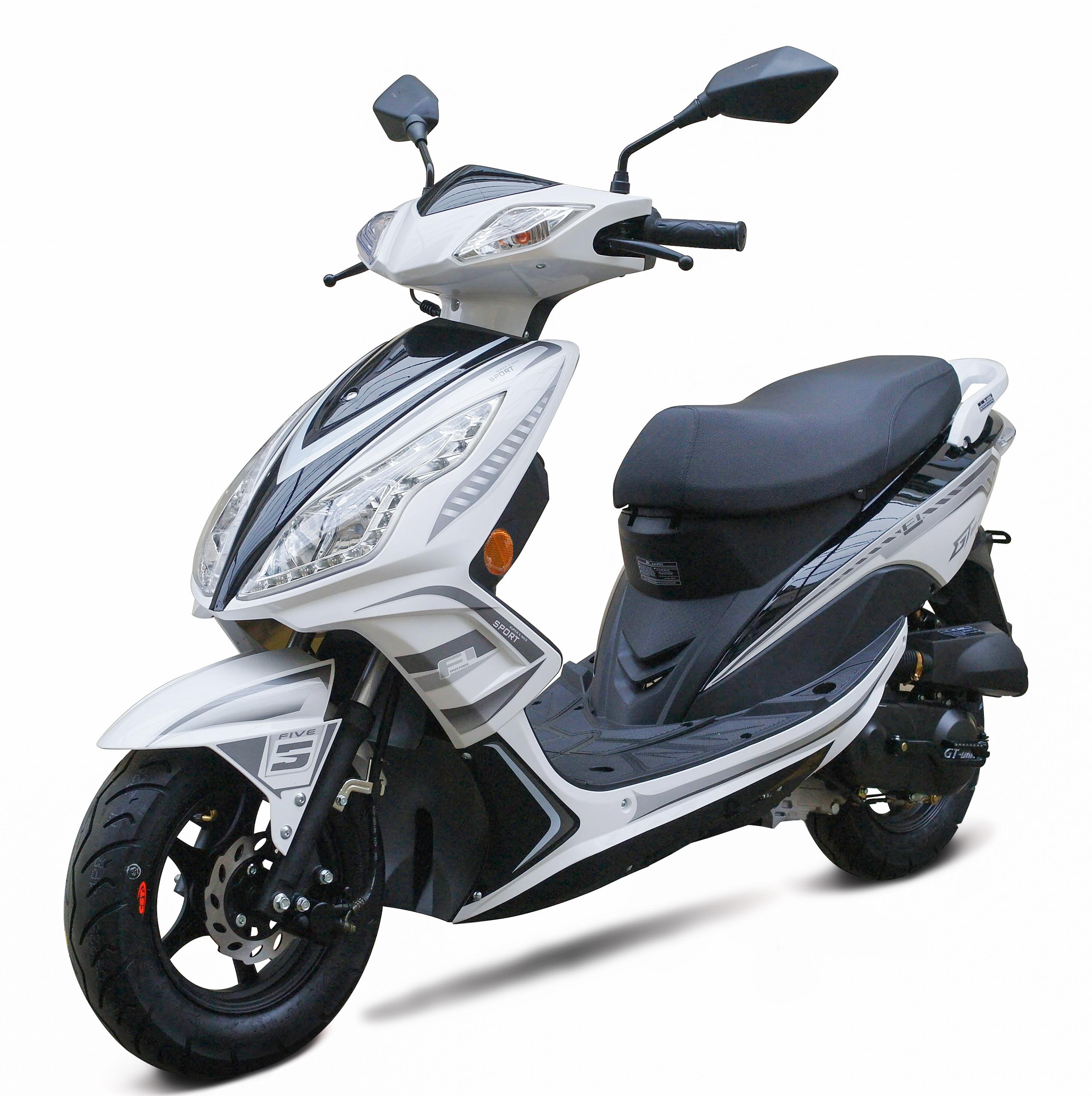 Motorroller GT3 50 ccm 25km/h, Euro5, weiß, GT Union