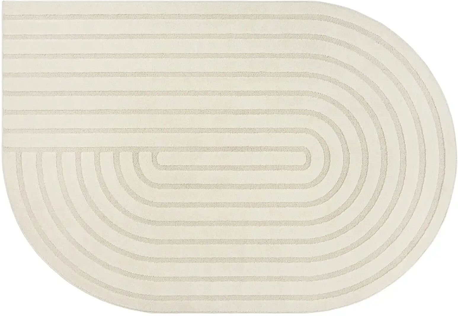 Höffner Webteppich  Elio ¦ creme ¦ Synthetische Fasern ¦ Maße (cm): B: 160