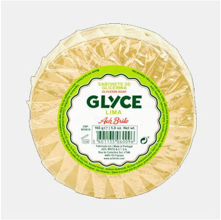 ACH. BRITO SABONETE DE GLICERINA GLYCE LIMA 165g