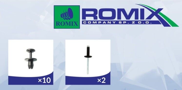 ROMIX 91002 Wheel arch liner