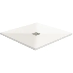 HSK Marmor-Polymer Duschwannen Apunto Quadrat 90 × 90, Weiß, 5285090 5285090-weiss