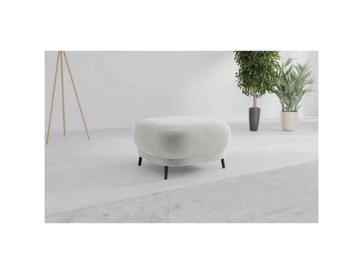 Hocker, Beige, 90x49x90 cm, Textil, Rechteckig, OEKO-TEX® Standard 100, sit&more