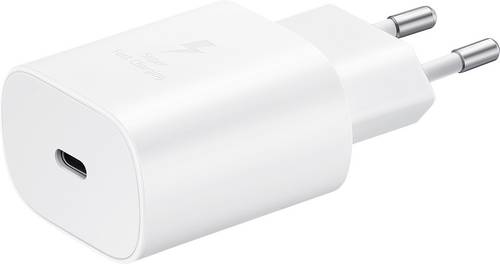 Samsung EP-TA800EWE USB Ladegerät 25W 1x USB-C Weiß ohne Kabel, Schnellladegerät