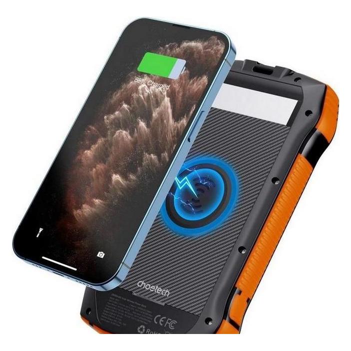 Choetech Solar Charger (20000 mAh, 20 W, 37 Wh) (01.01.04.XX-B657-OR)