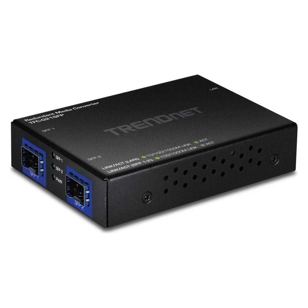 Trendnet 1000BASE-T to Dual SFP Fiber (TFC-G21SFP)