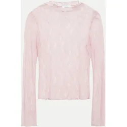 Langarmshirt aus Spitze Rosa 40