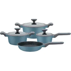 GSW Kochtopf-Set Granit Blue 7-tlg.