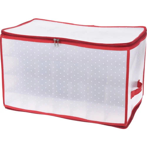 Home & Styling Collection Kerst opbergdoos met deksel, zwart, 56 x 33 cm