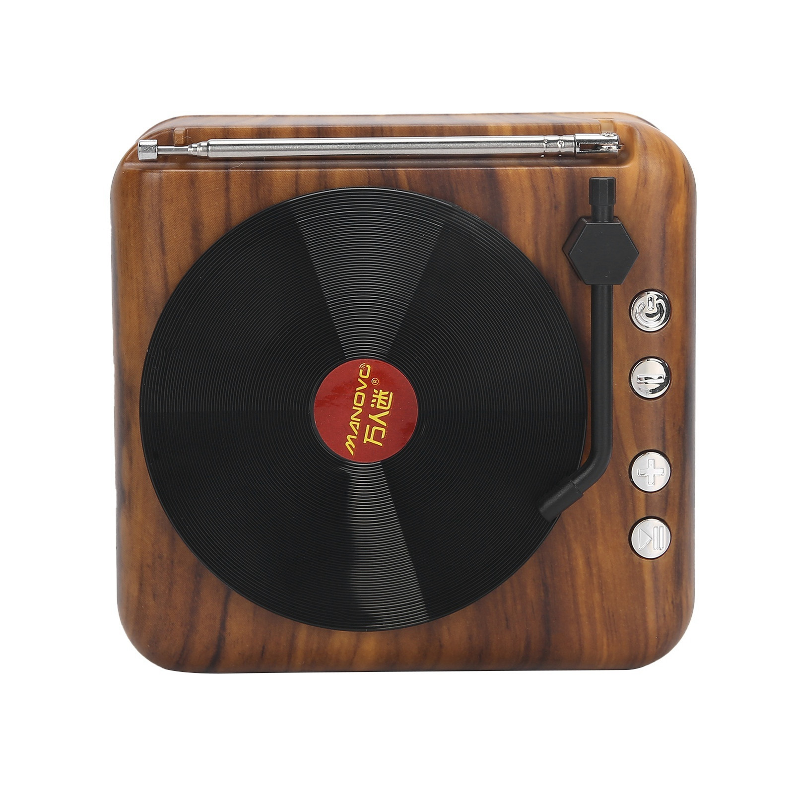 Cocosity Retro Bluetooth-speaker met Subwoofer en Draadloze Mogelijkheden
