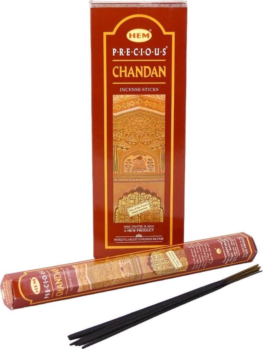 HEM Wierook Precious Chandan Slof 6 pakjes 120 stokjes