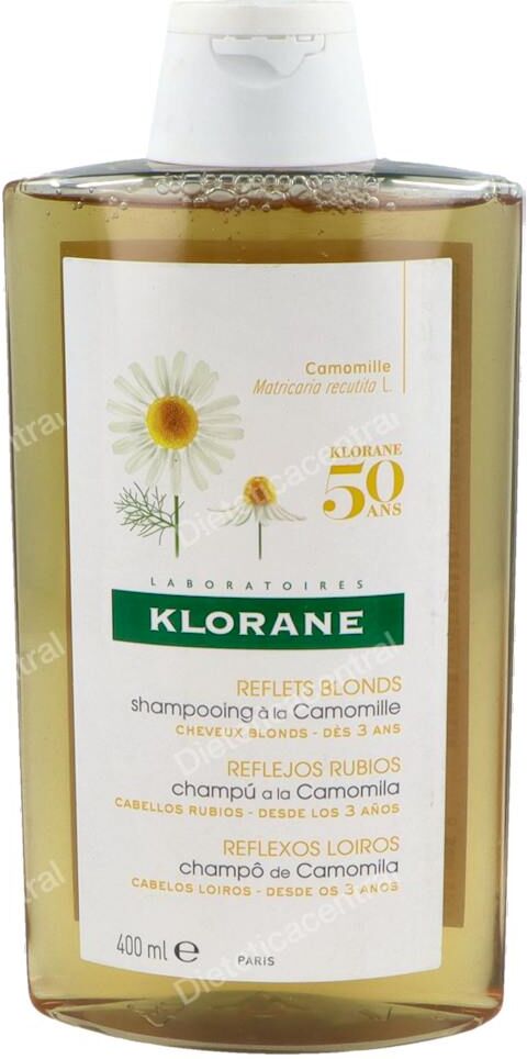 Klorane champu a la camomila 400ml.