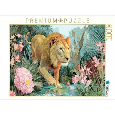 CALVENDO Puzzle Dschungeltiere Wunderwelt | 1000 Teile Lege-Größe 64 × 48 cm Foto-Puzzle für glückliche Stunden