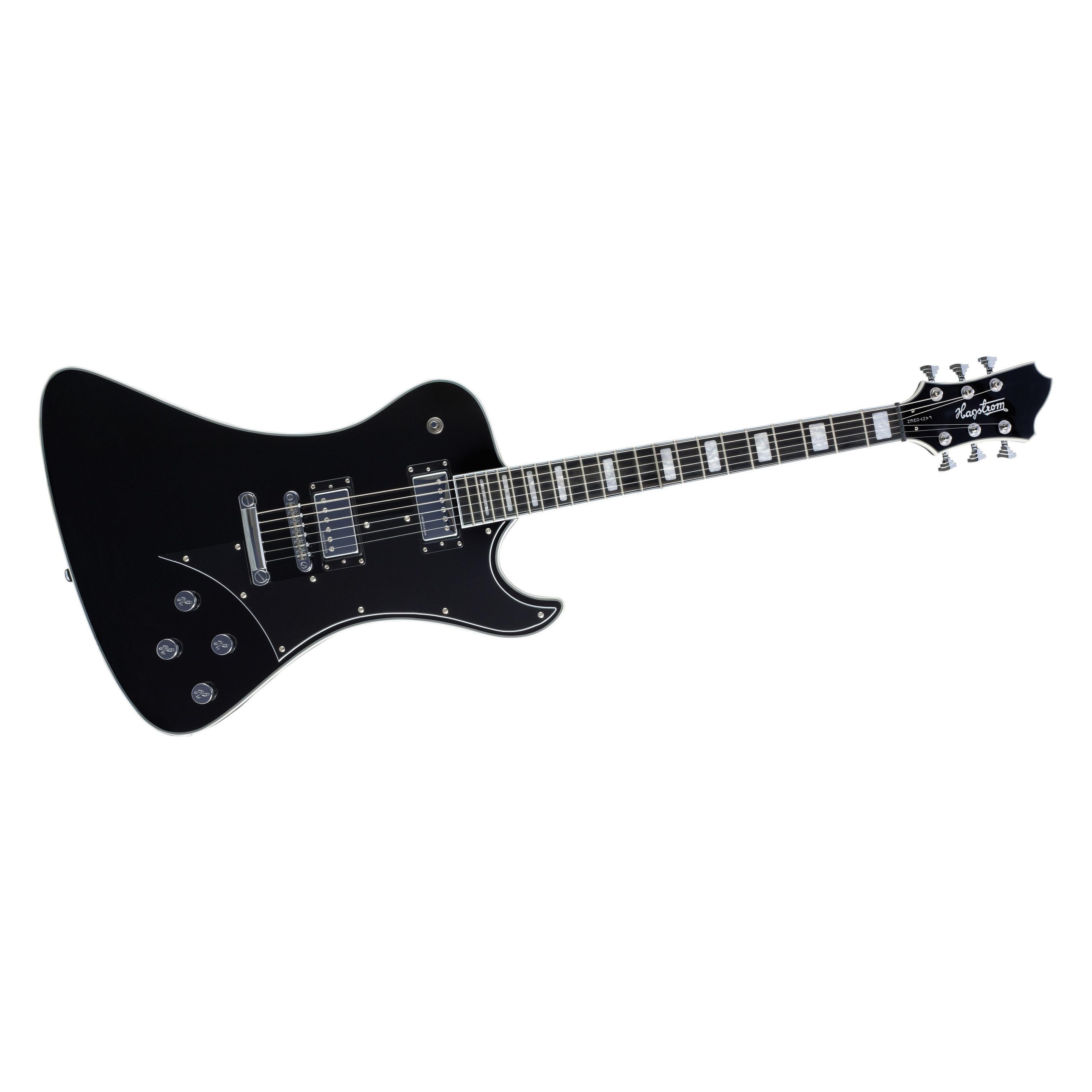 Hagstrom E-Gitarre, Fantomen, Black Gloss (E-Gitarre, Mahagoni) (3010909)