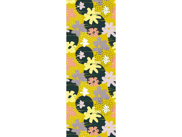 Vinyltapete QUEENCE Iva , bunt, B:0,9m L:2,5m, Vinyl, Tapeten, Vinyltapete, 90x250cm, selbstklebend, kinderleichte Anbringung,, Sticker