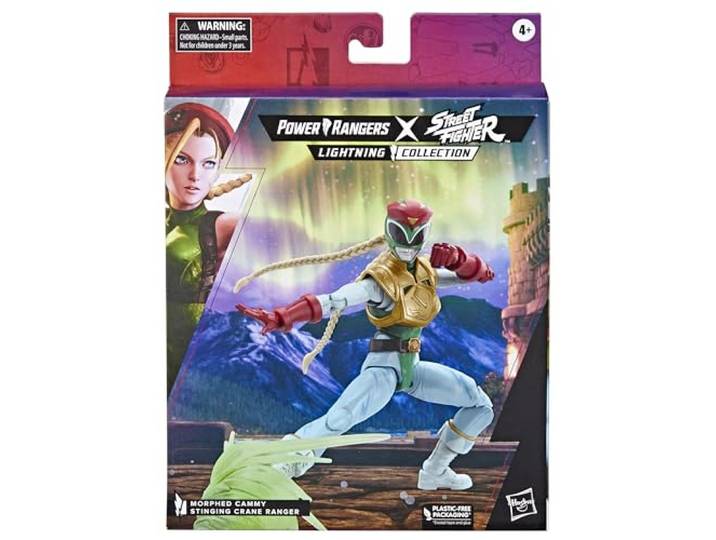 Hasbro Power Rangers x Street Fighter Lightning Collection Figuur Morphed Cammy Stinging Crane Ranger 15 cm