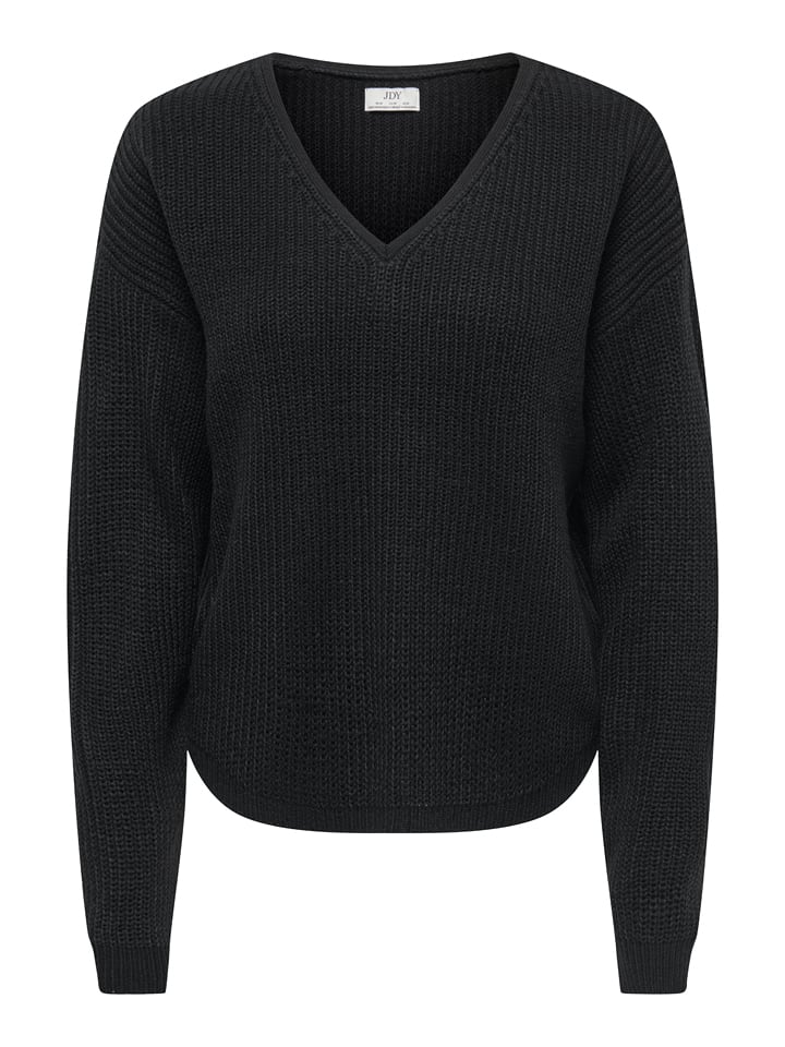 JDY Pullover "Evie" in Schwarz - S