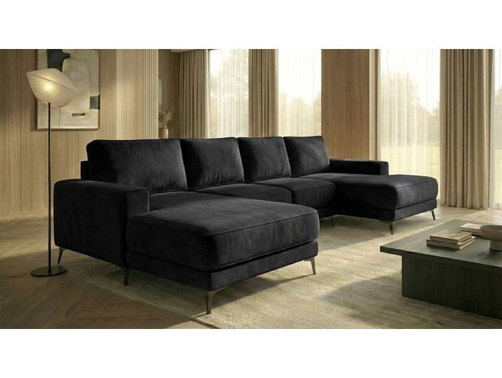 A&J MöbelLand GmbH Ecksofa VALTOR mit Schlaffunktion, Bonellfederkern und Bettkasten, TOP ANGEBOT!