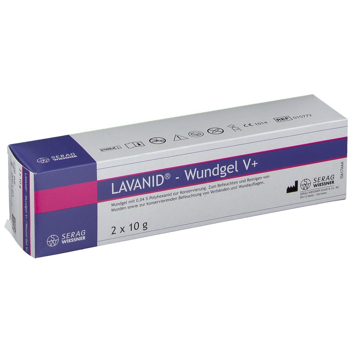 Lavanid Wundgel V+ 2x10 g Gel