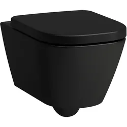 Laufen Wand-WC MEDA 540x360 Silent Flush spülrandlos schwarz matt