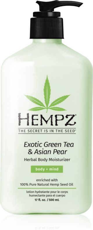 HEMPZ Exotic Green Tea & Asian Pear feuchtigkeitsspendende Body lotion 500 ml