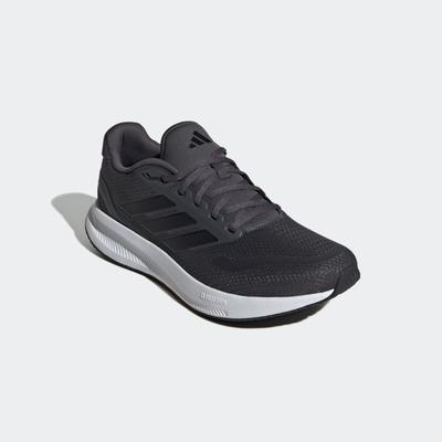 Laufschuh ADIDAS PERFORMANCE "RUNFALCON 5", Herren, Gr. 43, grau (gresix, cschwarz, ftwwht), Synthetik, Textil, Schuhe Laufschuh