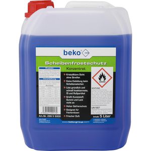 Beko Scheibenfrostschutz 299 5 5000, bis -30°C, Kanister, Konzentrat, 5 Liter