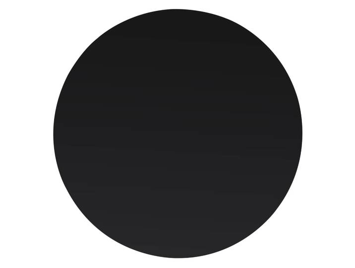vidaXL Tischplatte aus gehärtetem Glas Rund 600 mm