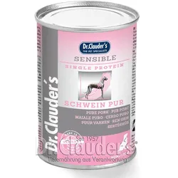 Dr. Clauders Dose Selected Meat - Schwein  | 6x 400g