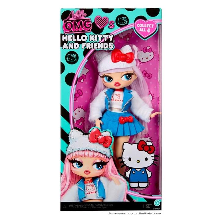 L.O.L. Surprise! L.O.L. OMG Hello Kitty Fashion Doll Asst (AMOS249863)