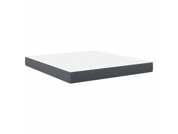 KENNETH - matelas de Lit - avec matelas - Gris 180x200 cm - tissu LL6744