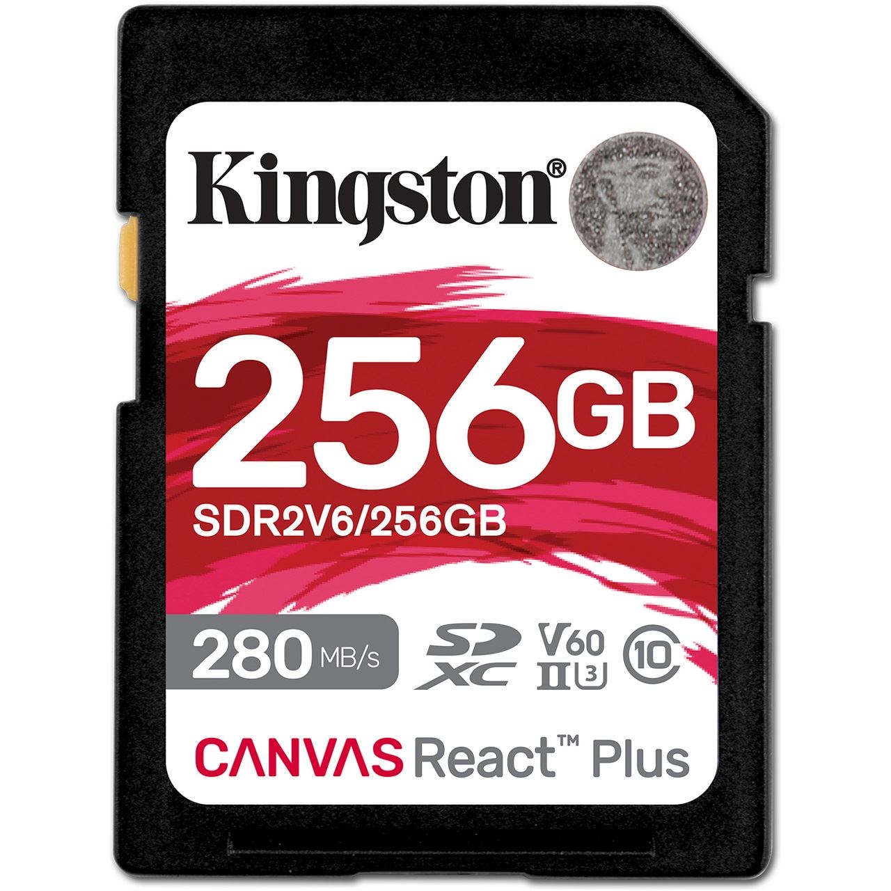 256GB Kingston Canvas React Plus for Full HD/4K