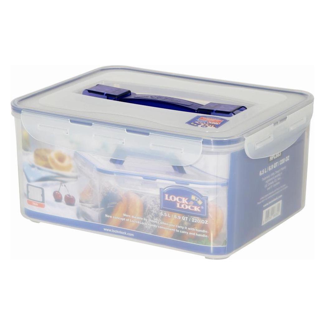 Lock & Lock LOCKNLOCK PLASTIKBOX 6,5L/295X230X138 GRI (6.50 l) (HPL883)